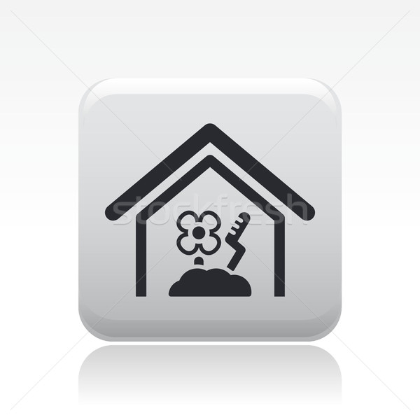 Cultivation house icon Stock photo © Myvector