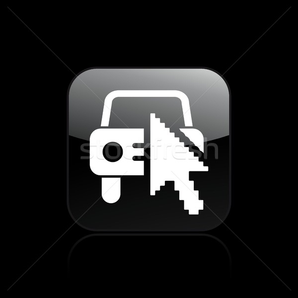 Web car icon Stock photo © Myvector
