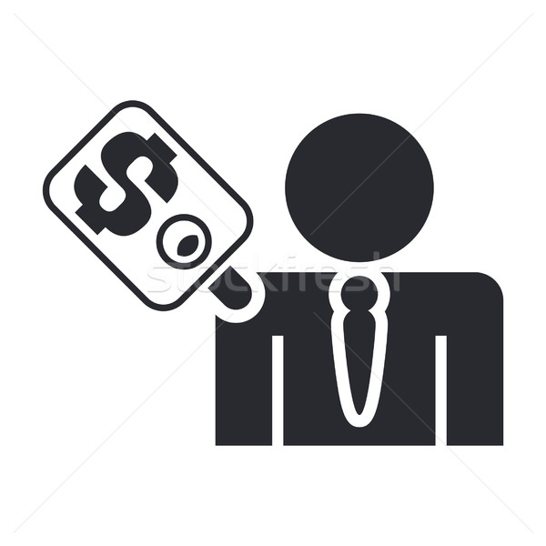 Corruption icon Stock photo © Myvector