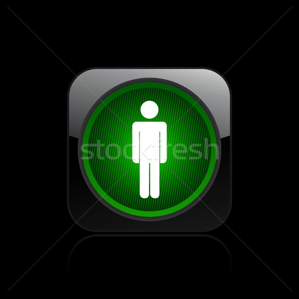 Green traffic light icon  Stock photo © Myvector