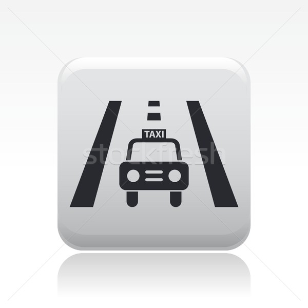 Taxi icon Stock photo © Myvector