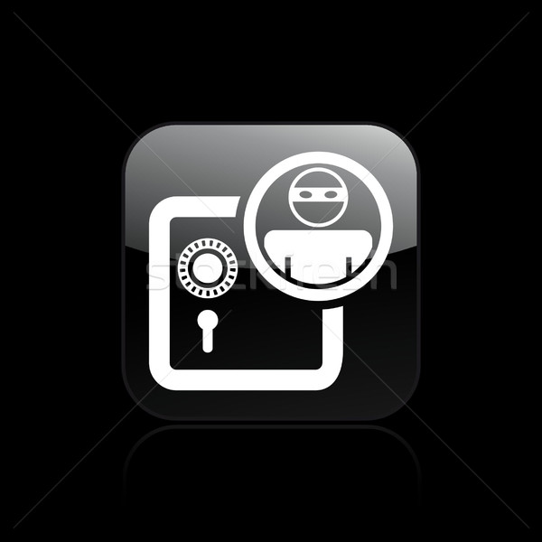 Thief bank icon  Stock photo © Myvector