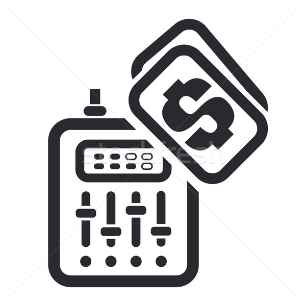 Dj price icon  Stock photo © Myvector