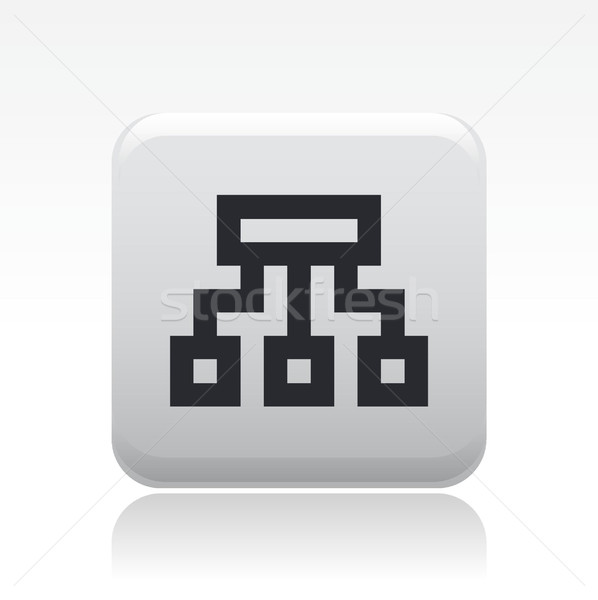 Pixel icône gestion fichier concept archive [[stock_photo]] © Myvector