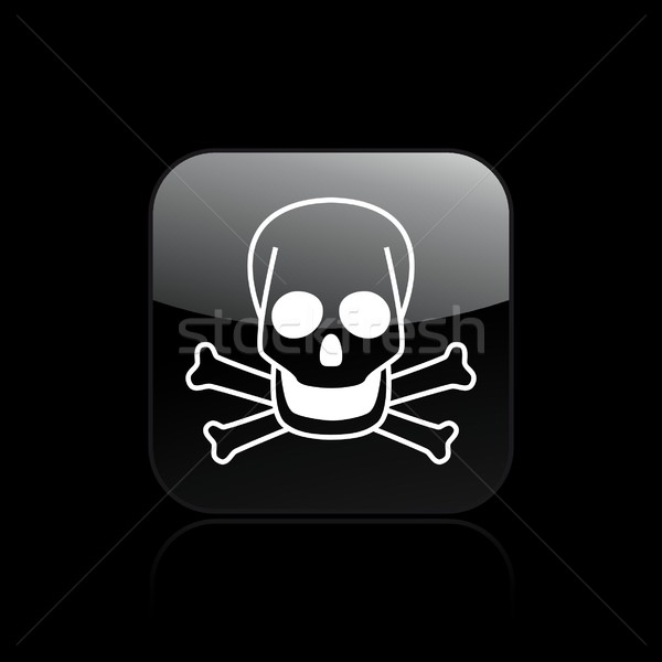 Risk of death icon Stock photo © Myvector