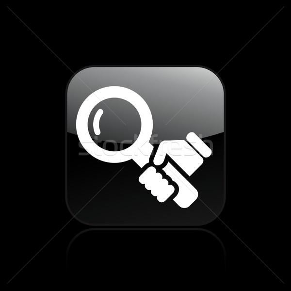 Zoom icon Stock photo © Myvector