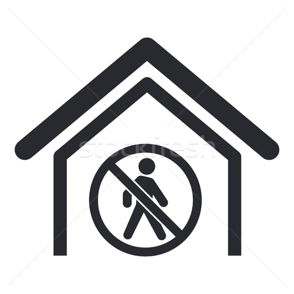 Forbidden access icon Stock photo © Myvector