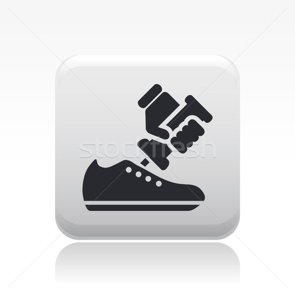 Shoe repair icon Stock photo © Myvector