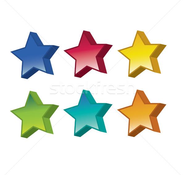 Star Shapes Stock photo © naffarts