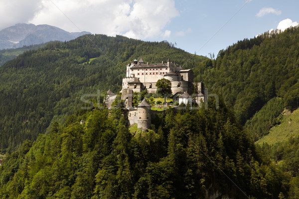 Castle Hohenwerfen Stock photo © nailiaschwarz