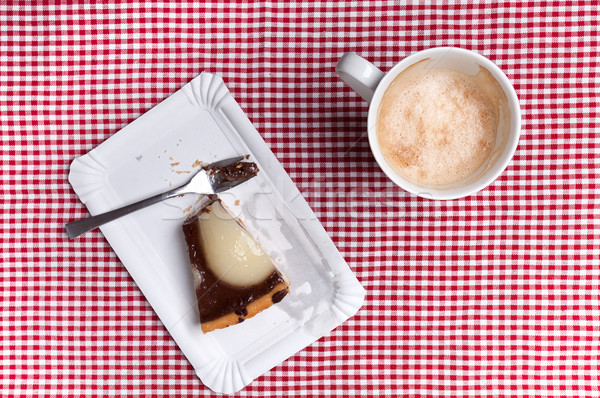 Coffee cup and Cake Stock photo © nailiaschwarz