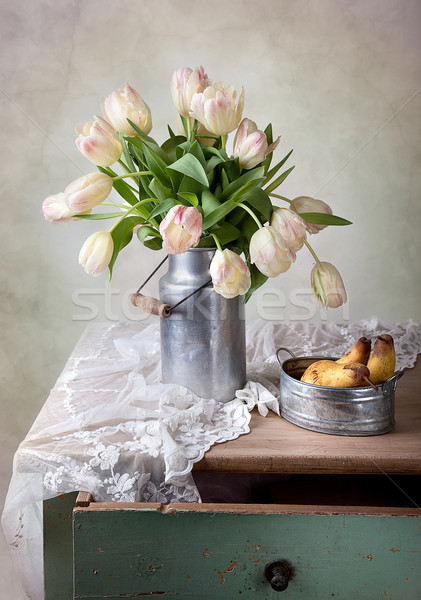 Tulips and Pears Stock photo © nailiaschwarz