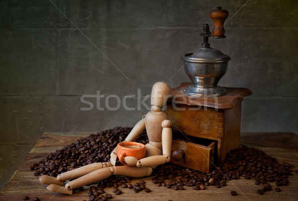 Coffee Still Life Stock photo © nailiaschwarz
