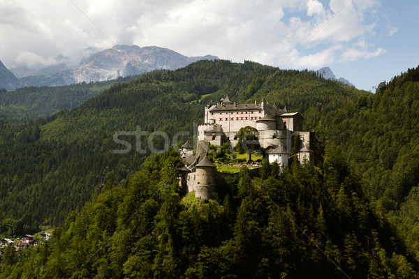 Castle Hohenwerfen Stock photo © nailiaschwarz