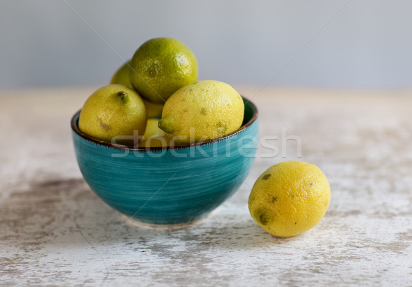 Citron and Lime Stock photo © nailiaschwarz