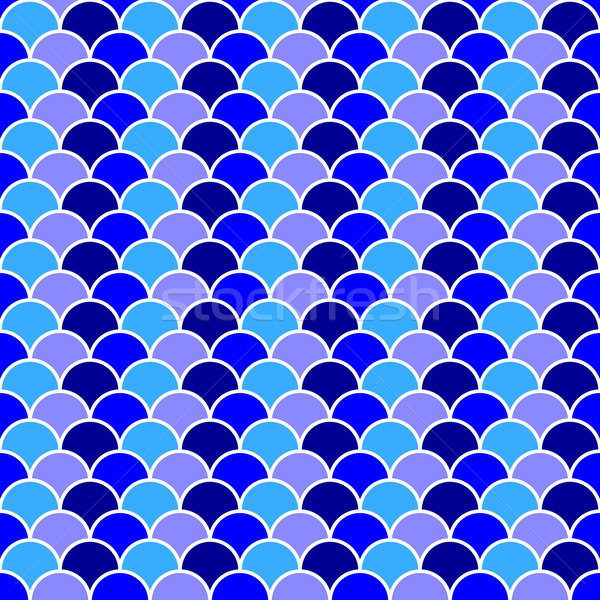 Senza soluzione di continuità blu oceano onda pattern stock vettore Foto d'archivio © nalinratphi