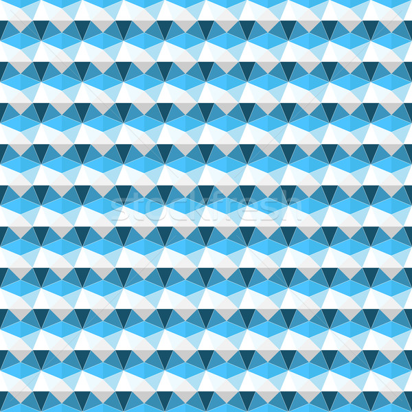 красивой бесшовный шаблон складе вектора синий Сток-фото © nalinratphi
