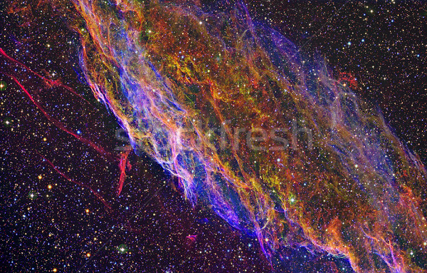 The Veil Nebula in space. Elements of this image furnished by NASA. Stock photo © NASA_images