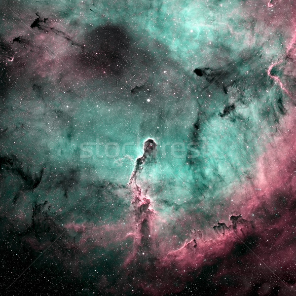 Elefantii nebuloasa constelatie concentratie gaz praf Imagine de stoc © NASA_images