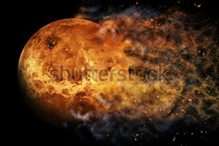 Planet Explosion - Jupiter. Elements of this image furnished by NASA Stock photo © NASA_images