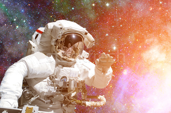 űr kutatás űrhajós elemek kép utazás Stock fotó © NASA_images