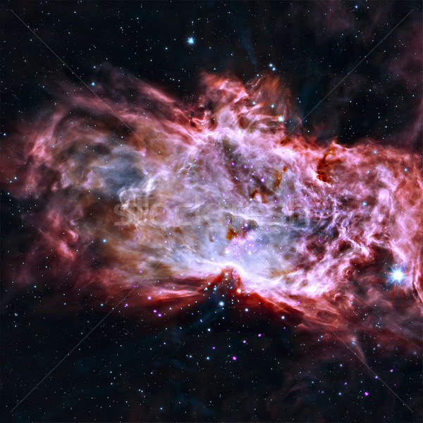 Vlam nevelvlek sterrenbeeld communie afbeelding hemel Stockfoto © NASA_images