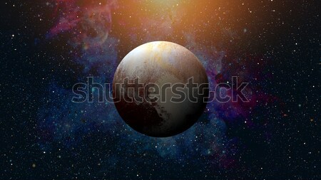 Pluto is a dwarf planet in the Kuiper belt. Stock photo © NASA_images
