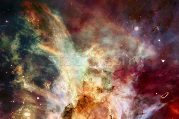 Mgławica głęboko przestrzeni elementy obraz streszczenie Zdjęcia stock © NASA_images