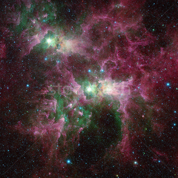 Przestrzeń kosmiczna jasne gwiazdki mgławica elementy obraz Zdjęcia stock © NASA_images