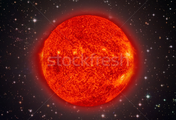 Solar System - Sun. It is the star at the center of the Solar System. Stock photo © NASA_images