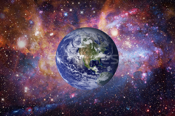 Planet Earth from space. Elements of this image furnished by NASA. Stock photo © NASA_images