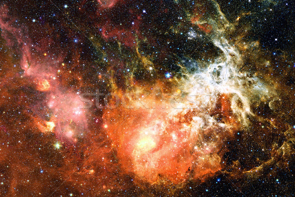 Nebula and stars in deep space. Elements of this image furnished by NASA Stock photo © NASA_images