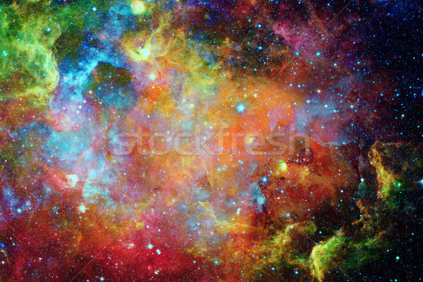 Galaxie nebuloasa element imagine cer nori Imagine de stoc © NASA_images