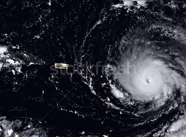 Hurricane Irma seen from the space. Elements of this image are furnished by NASA Stock photo © NASA_images