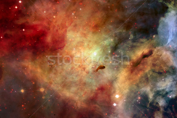 Stockfoto: Nevelvlek · sterren · de · kosmische · ruimte · communie · afbeelding · hemel