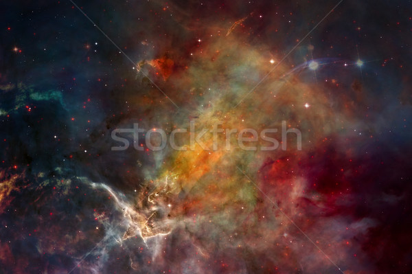 туманность галактики звезды Элементы изображение аннотация Сток-фото © NASA_images
