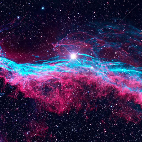 The Veil Nebula in the constellation Cygnus. Stock photo © NASA_images