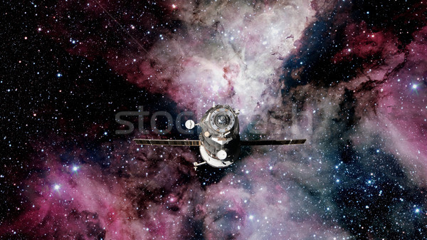 Spacecraft Progress orbiting the earth. Stock photo © NASA_images
