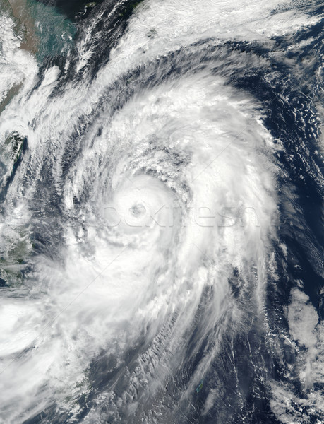 Typhoon Lan in the western Pacific. Elements of this image furnished by NASA. Stock photo © NASA_images
