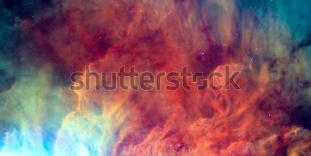 Mgławica konstelacja fale emisja gigant Chmura Zdjęcia stock © NASA_images
