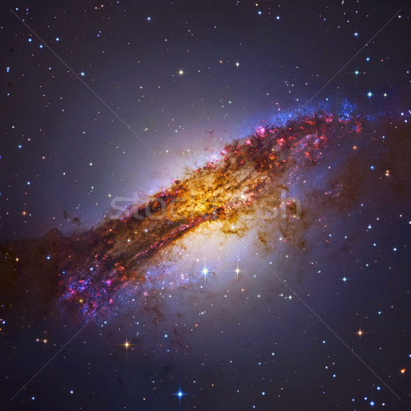 Centaurus A is a galaxy in the constellation of Centaurus. Stock photo © NASA_images