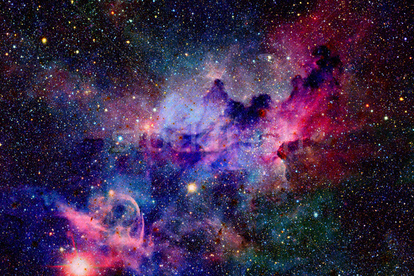 Nebula and galaxies in space. Elements of this image furnished by NASA. Stock photo © NASA_images