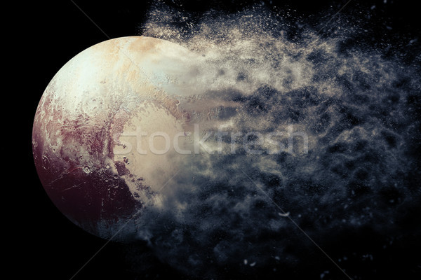 Planeet explosie pluto communie afbeelding science fiction Stockfoto © NASA_images