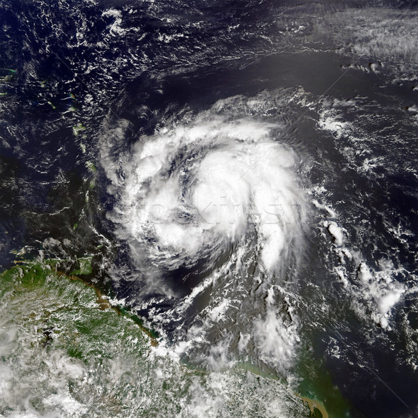 颶風 分子 圖像 看 天空 海 商業照片 © NASA_images