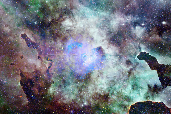 Galaxy nevelvlek abstract ruimte communie afbeelding Stockfoto © NASA_images