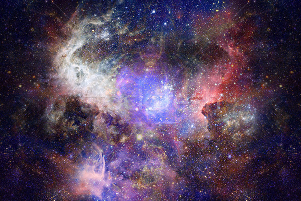 Mgławica gwiazdki głęboko przestrzeni tajemniczy wszechświata Zdjęcia stock © NASA_images