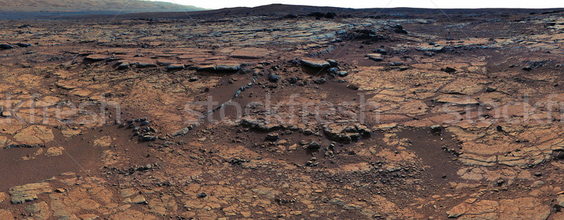 Panorama of Mars surface. Elements of this image furnished by NASA Stock photo © NASA_images