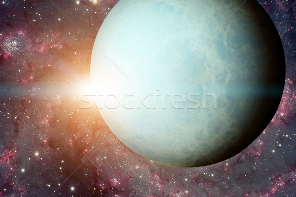 Solar System - Uranus. Elements of this image furnished by NASA. Stock photo © NASA_images