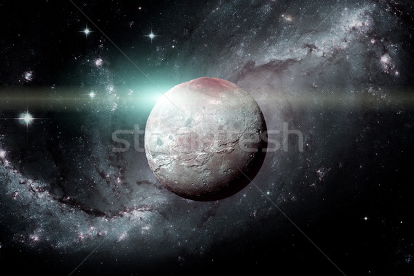 月 小さくする 惑星 冥王星 5 ストックフォト © NASA_images