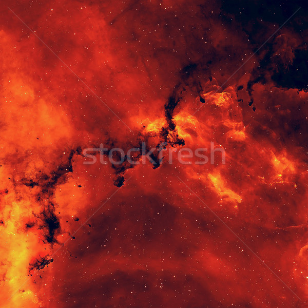 Nevelvlek sterrenbeeld emissie communie afbeelding abstract Stockfoto © NASA_images